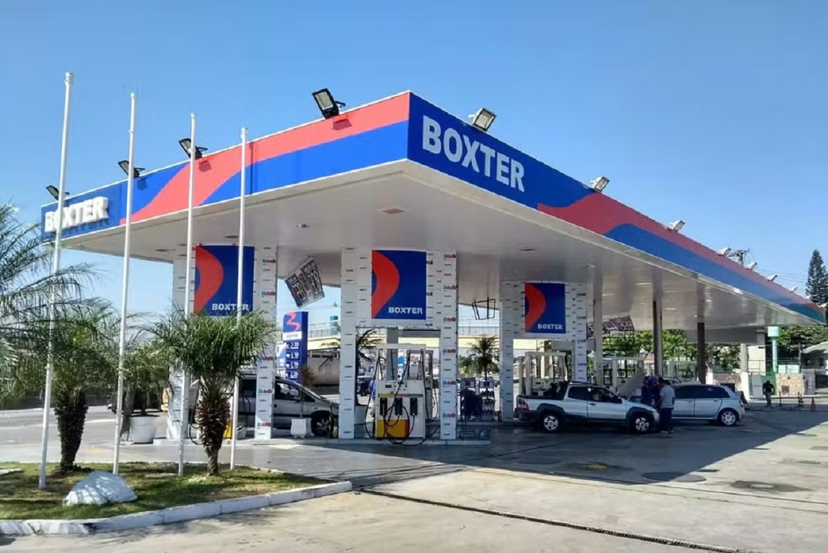 Posto de gasolina da rede Boxter no interior de São Paulo