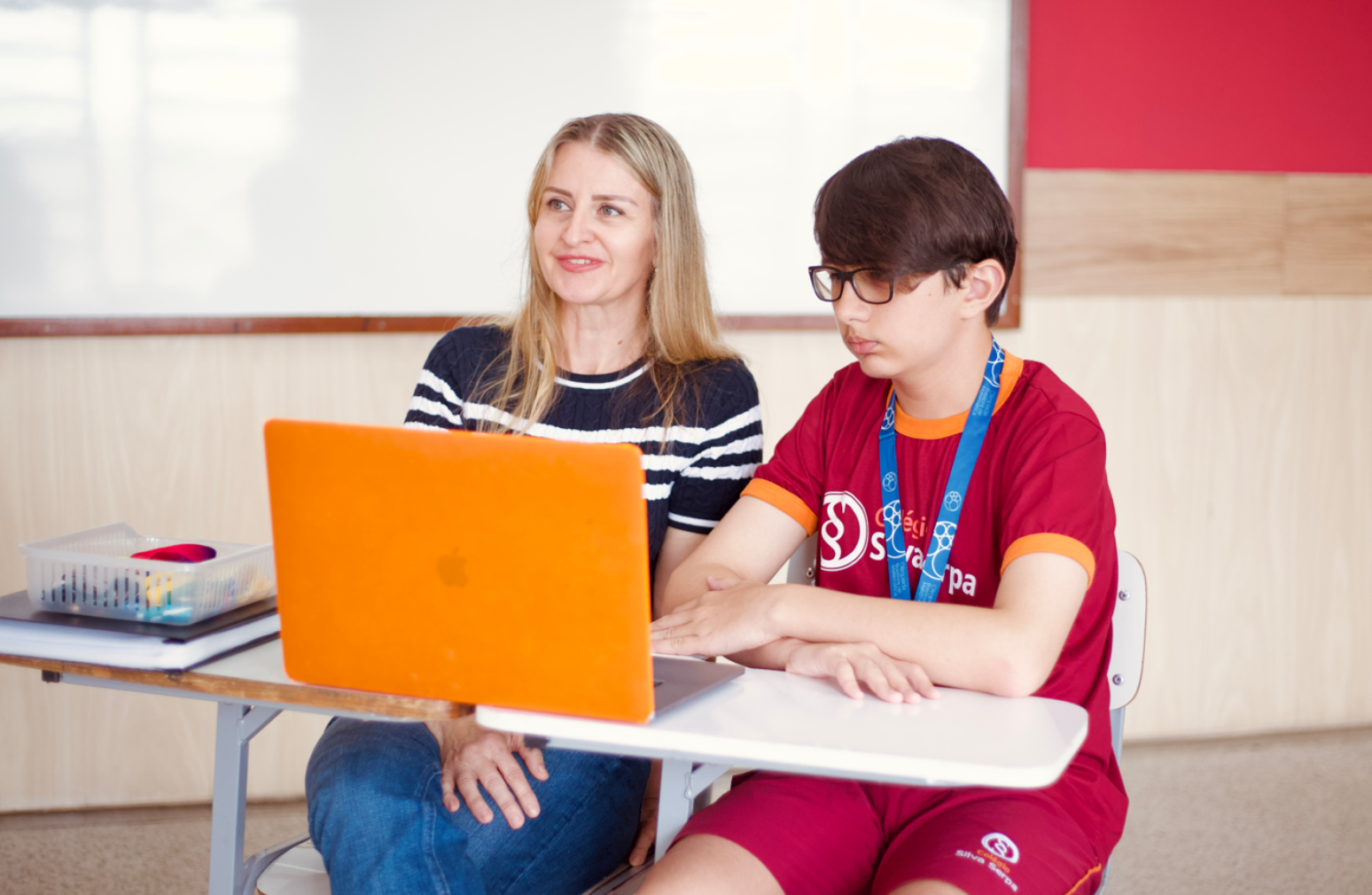 A mãe de Bernardo, Luzia de Fátima Manfredini, diz que foi gratificante ver a aprovação.