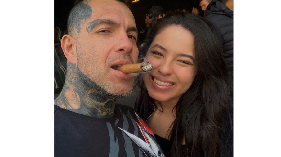 Sancho Loko e filha Rebeca Cambuhy