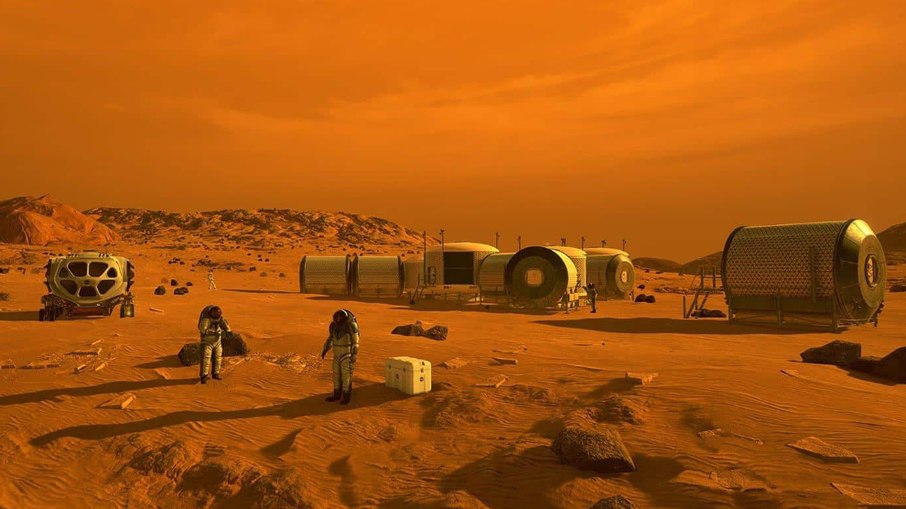 Reprodução/Nasa Estudos da Nasa já revelaram evidências de vida em Marte