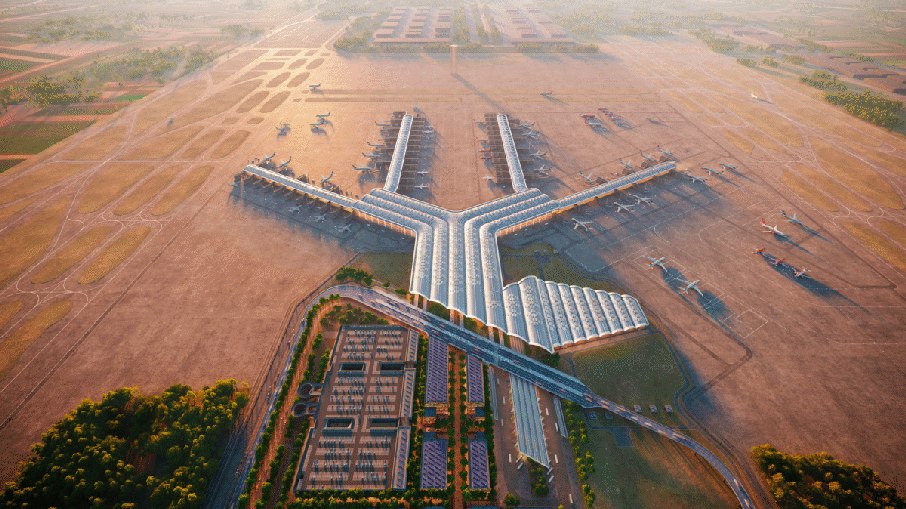 O aeroporto CPK deve crescer de 33 milhões de passageiros em 2032 para cerca de 50 milhões em 2050